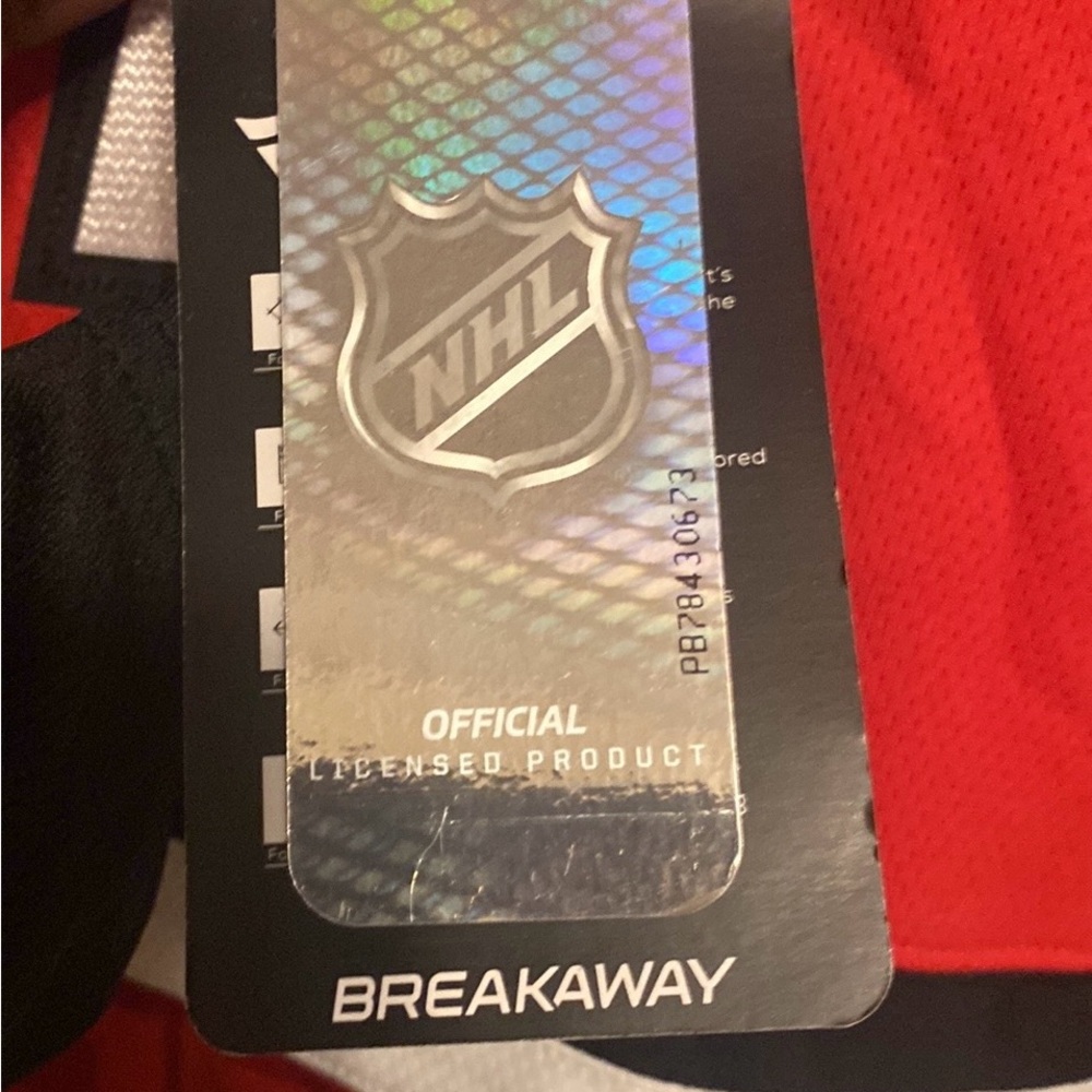 Andrei Svechnikov #37 Fanatics Red Carolina Hurricanes Breakaway Jersey XL NWT - Picture 8 of 13